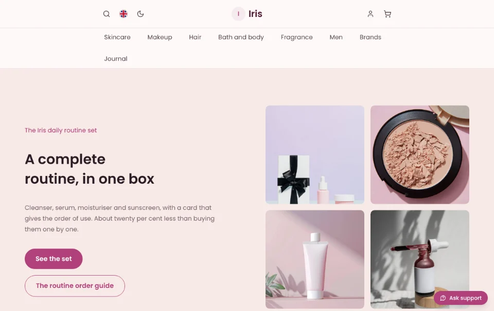 Iris — Beauty-Shop