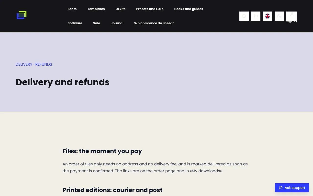 Le fichier tout de suite, sans adresse ni envoi postal