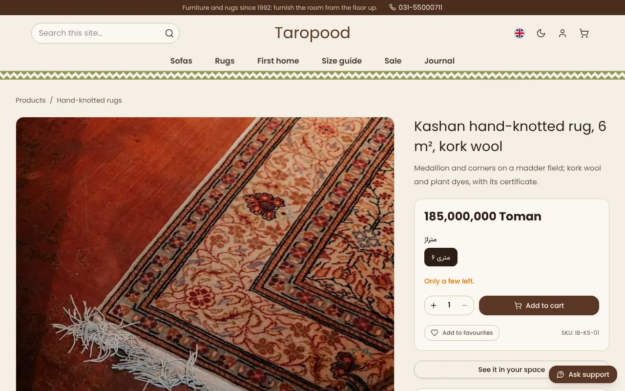 Every hand-knotted rug is the only one