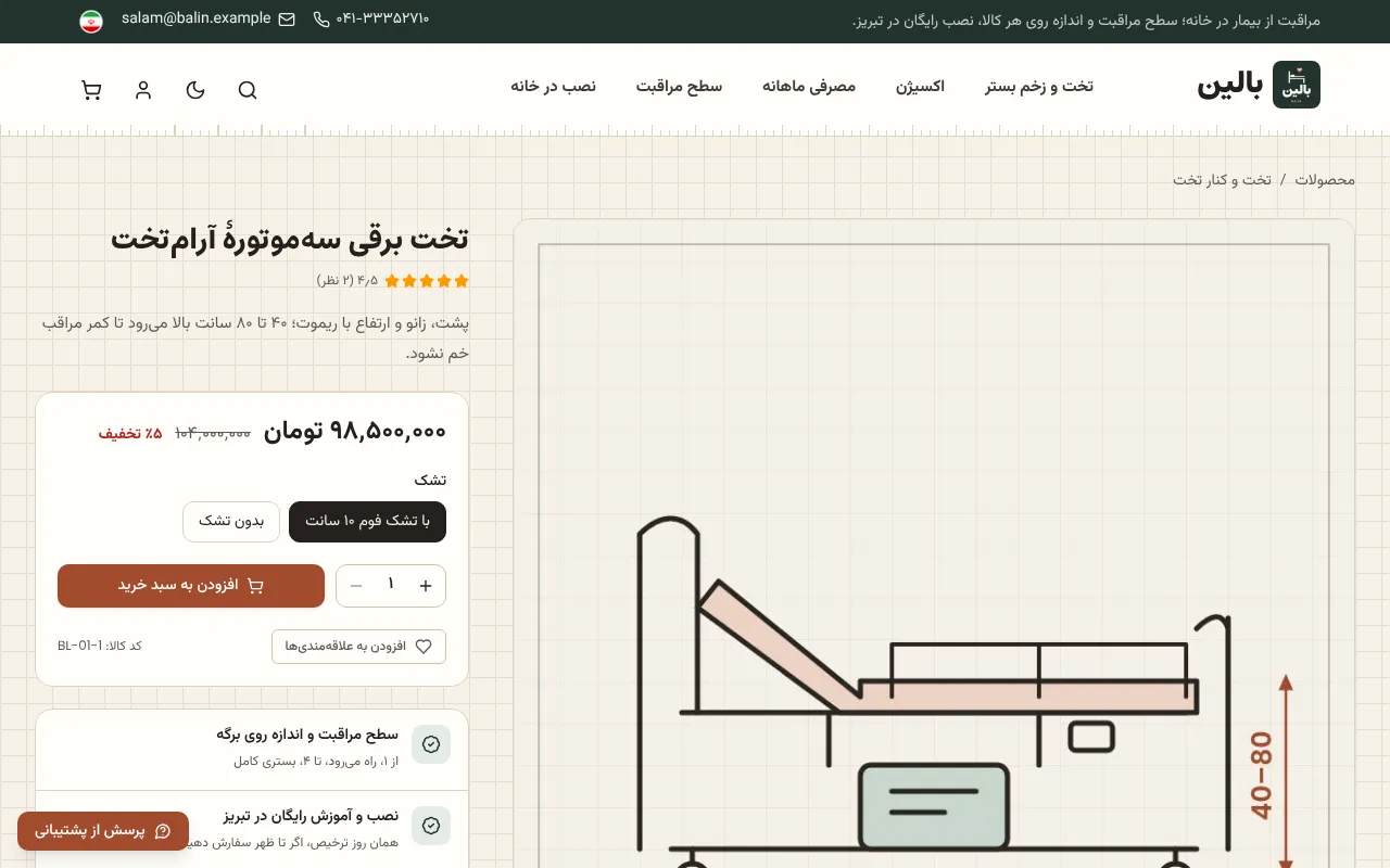 نقشه به‌جای عکس، و سطح بیمار بالای همه