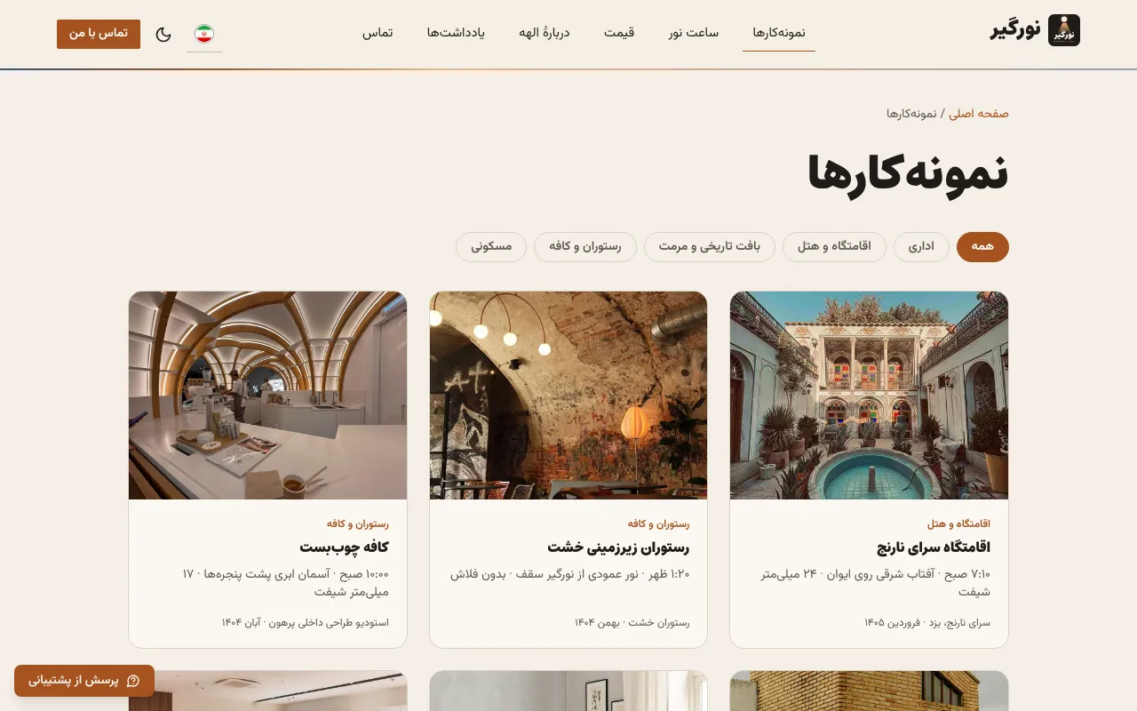 هر کار با ساعتش